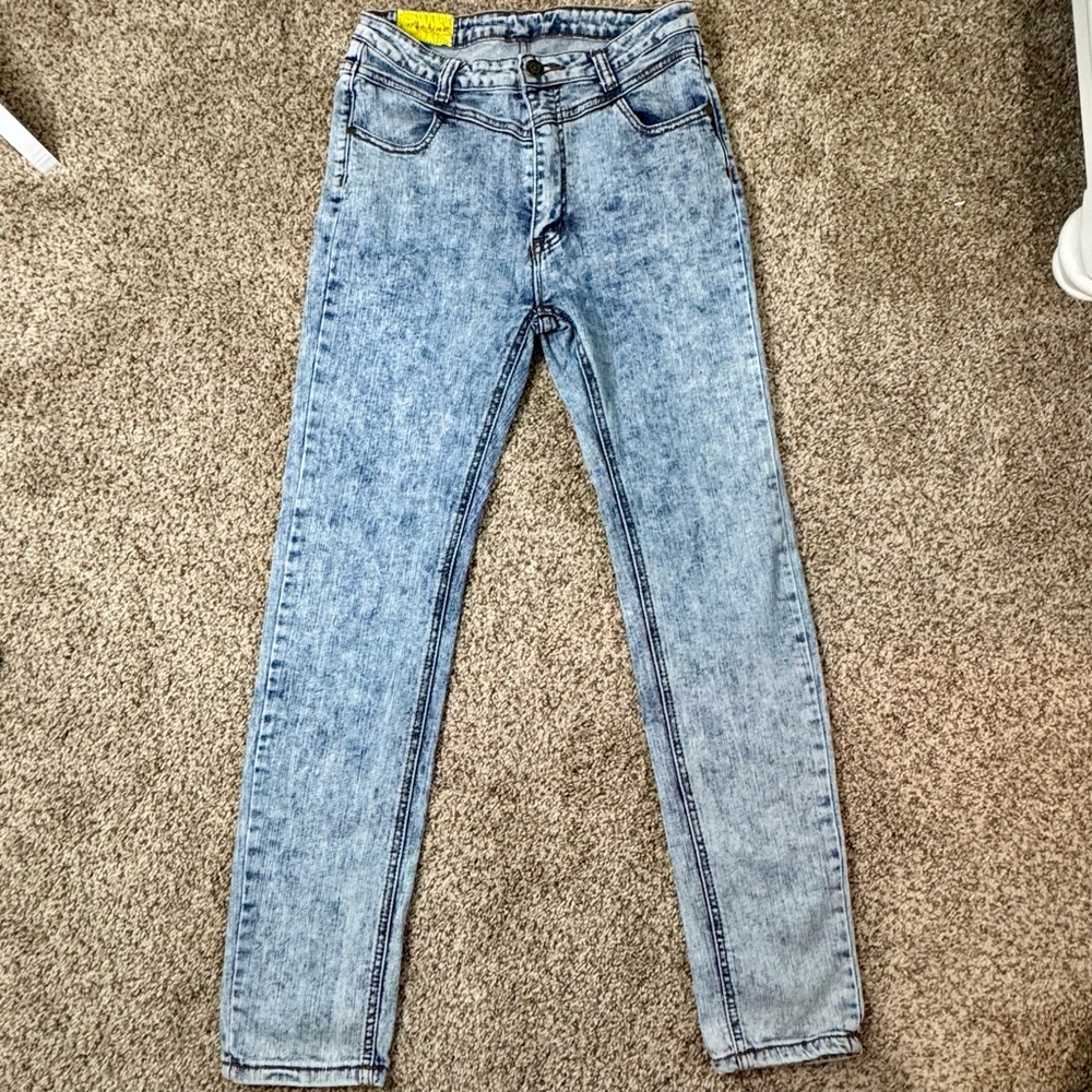 Machine Blue Skinny Jeans Modern Fit